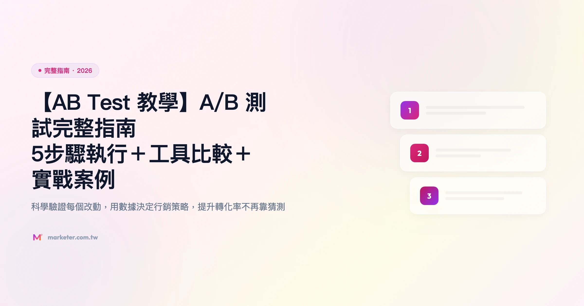ab test 完整指南精選圖片