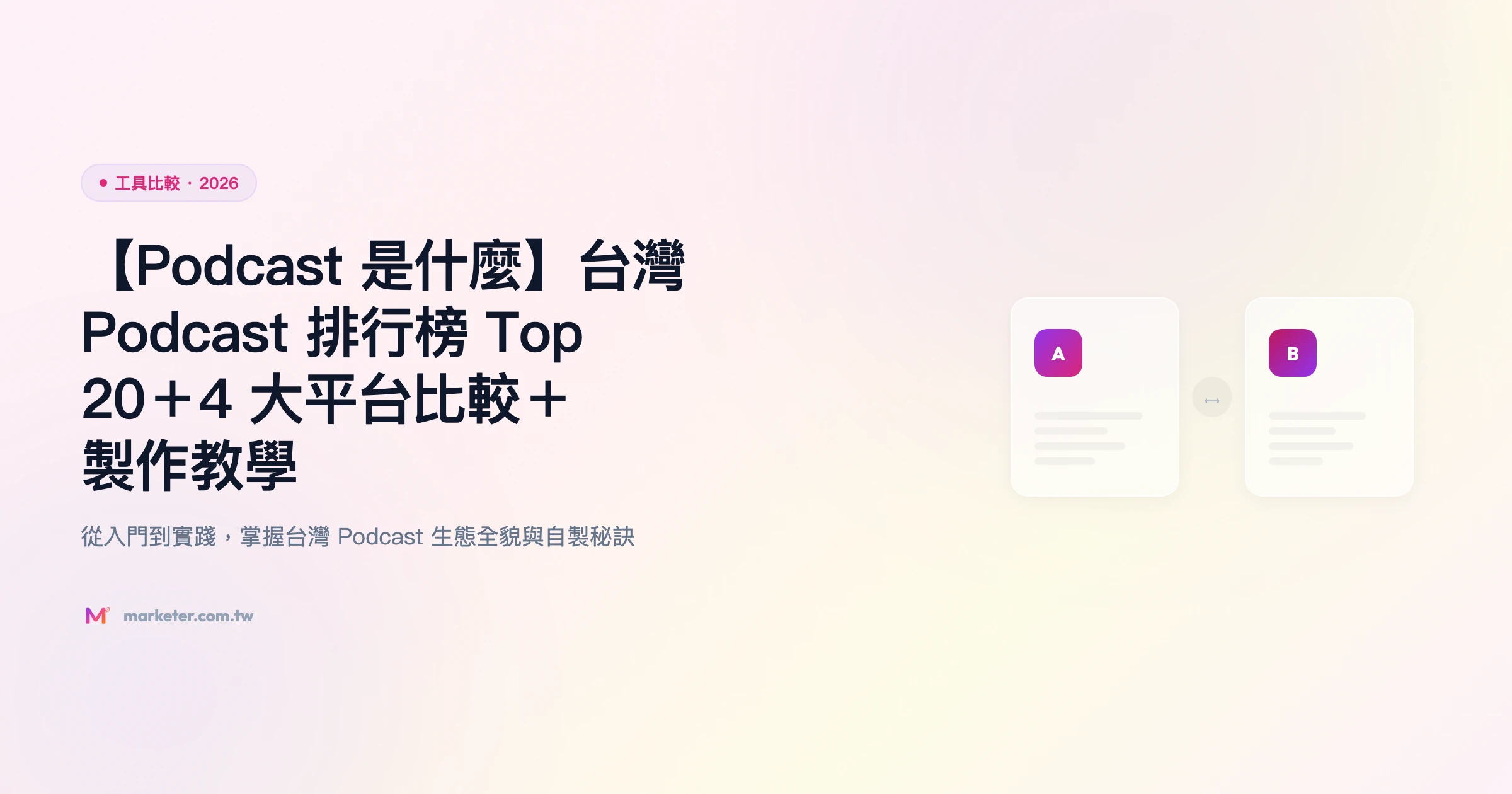 podcast 工具比較精選圖片