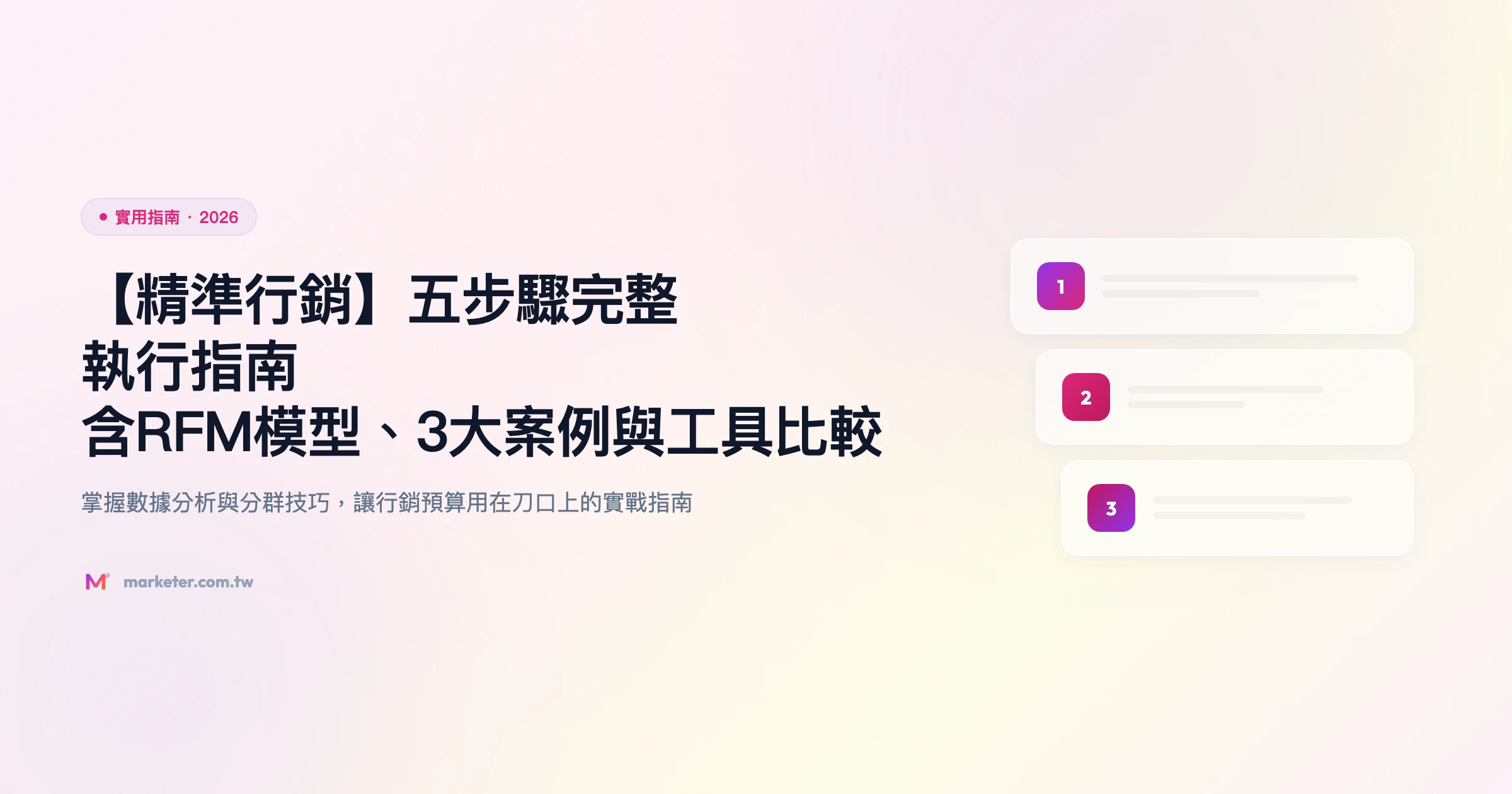 精準行銷 實用指南精選圖片
