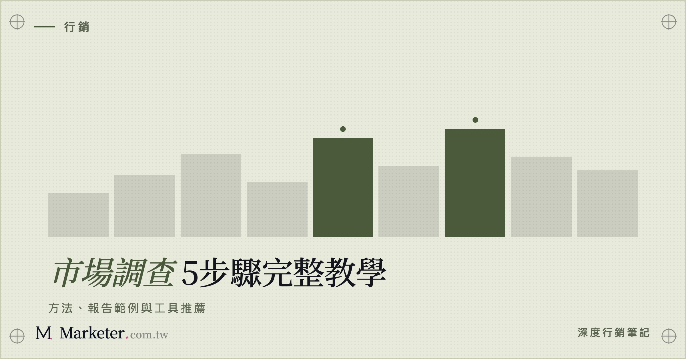 【市場調查】5步驟完整教學｜方法、報告範例與工具推薦